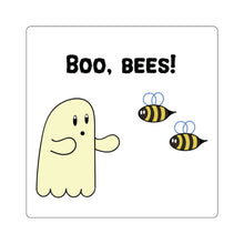 Boo, Bees! Square Stickers