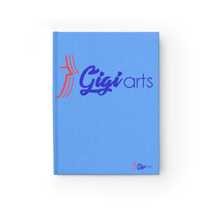 Gigiarts Logo light blue Journal - Blank