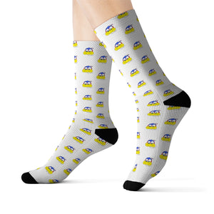 Say what?! Sublimation Socks