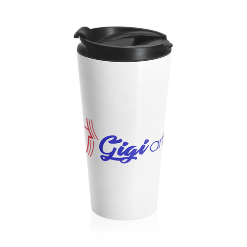 Gigiarts Logo Stainless Steel Travel Mug