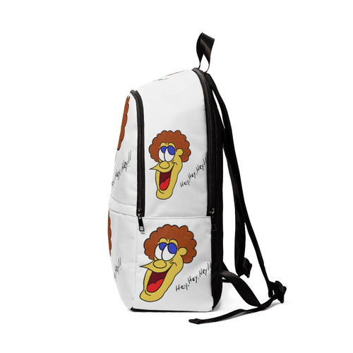 Hey, Hey, Hey!! Unisex Fabric Backpack