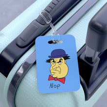 Nop light blue Bag Tag