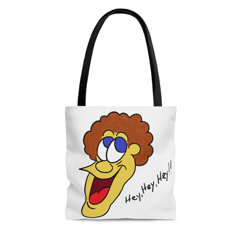 Hey, Hey, Hey!! AOP Tote Bag