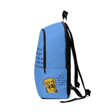 Max light blue Unisex Fabric Backpack