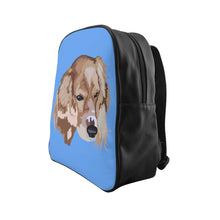 Droopy light blue School Backpack