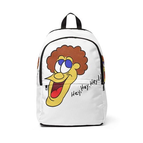 Hey, Hey, Hey!! Unisex Fabric Backpack