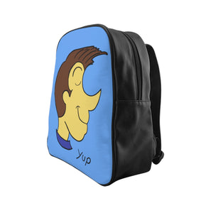Yup light blue School Backpack