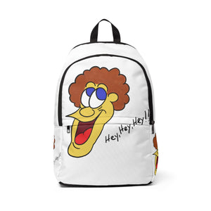 Hey, Hey, Hey!! Unisex Fabric Backpack
