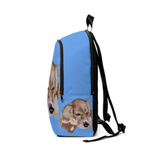 Droopy light blue Unisex Fabric Backpack