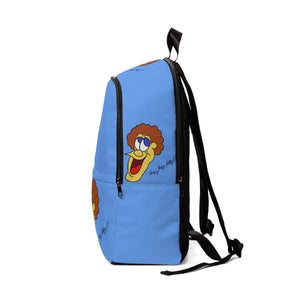 Hey, Hey, Hey!! light blue Unisex Fabric Backpack
