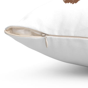 Droopy Spun Polyester Square Pillow