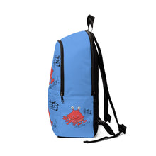 Cha, Cha, Cha! light blue Unisex Fabric Backpack