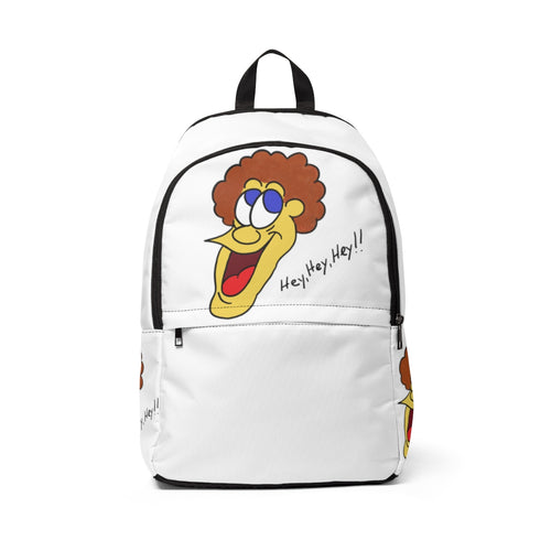 Hey, Hey, Hey!! Unisex Fabric Backpack