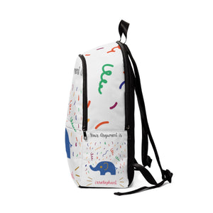 Your argument is irrelephant Unisex Fabric Backpack